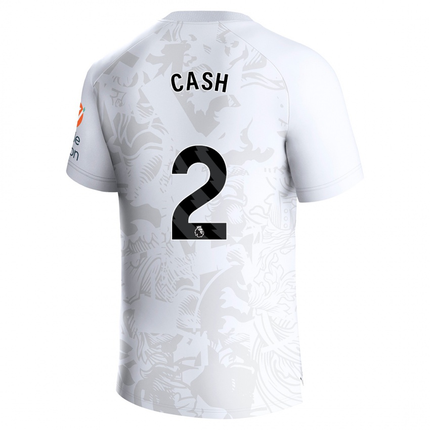 Dames Matty Cash #2 Wit Uitshirt Uittenue 2023/24 T-Shirt België