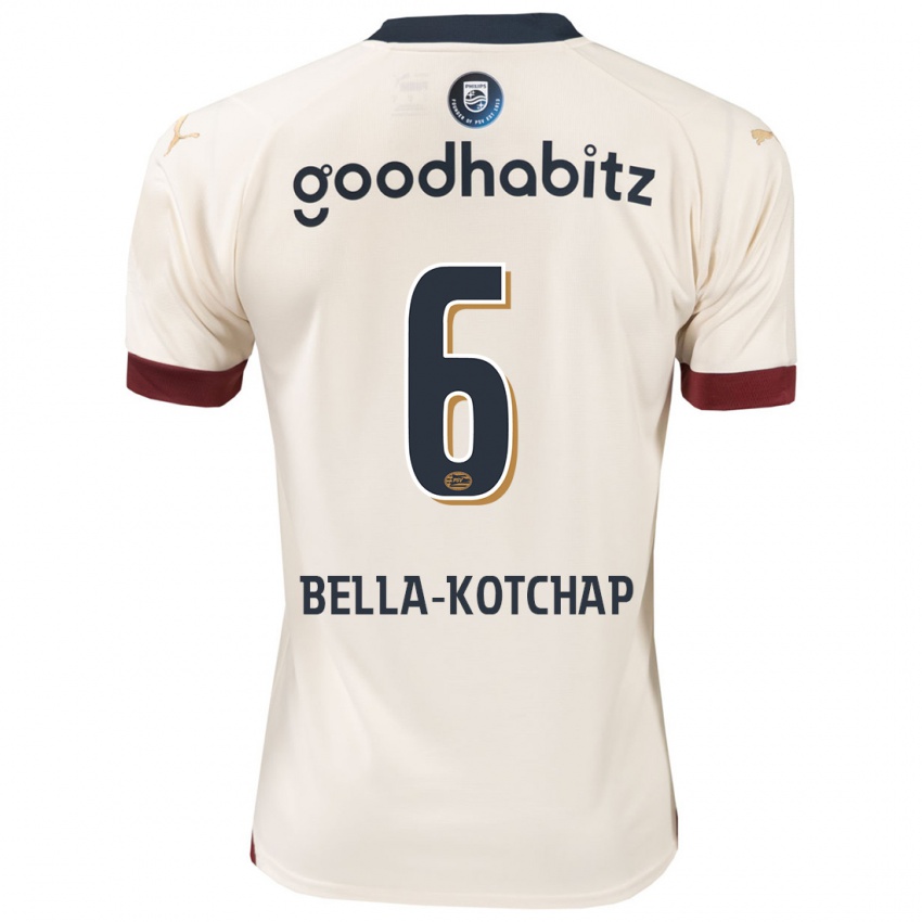 Damen Armel Bella-Kotchap #6 Cremefarben Auswärtstrikot Trikot 2023/24 T-Shirt Belgien