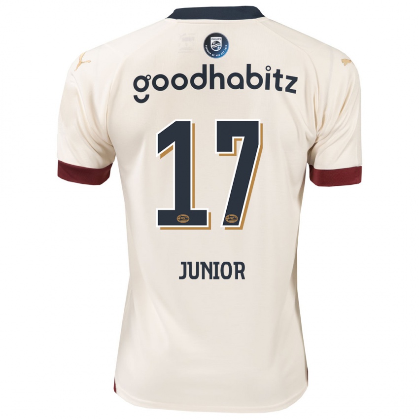 Dames Mauro Junior #17 Gebroken Wit Uitshirt Uittenue 2023/24 T-Shirt België