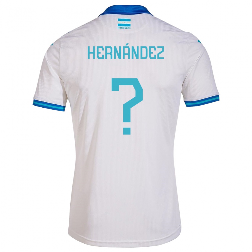 Kinderen Honduras Riccy Hernández #0 Wit Thuisshirt Thuistenue 24-26 T-Shirt België