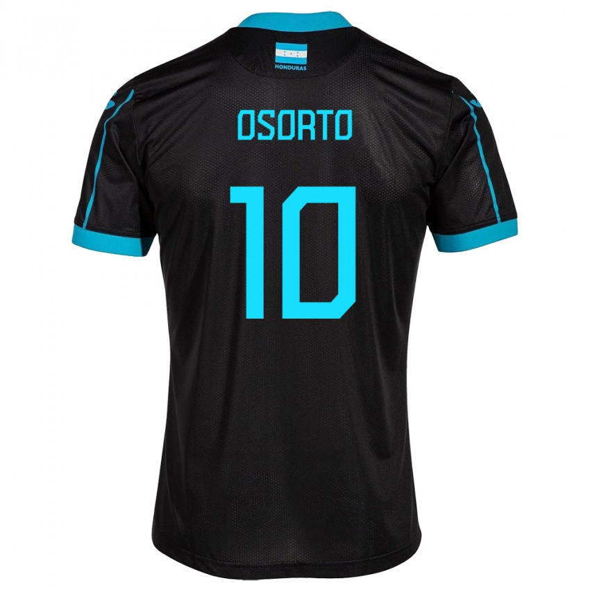 Heren Honduras Roberto Osorto #10 Zwart Uitshirt Uittenue 24-26 T-Shirt België