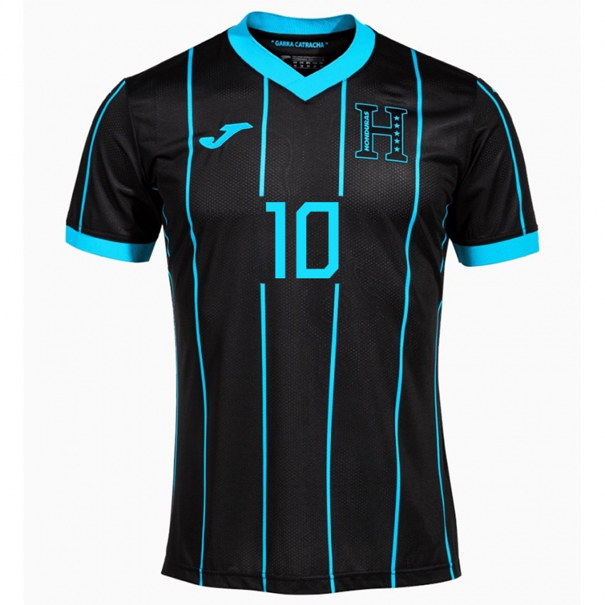 Dames Honduras Roberto Osorto #10 Zwart Uitshirt Uittenue 24-26 T-Shirt België