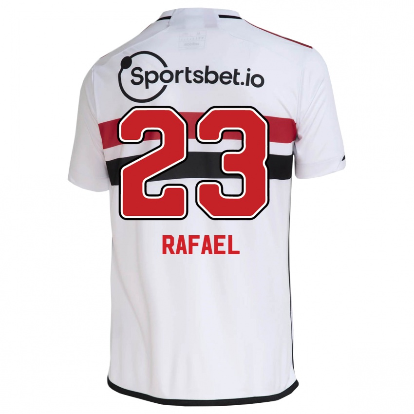 Kinder Rafael #23 Weiß Heimtrikot Trikot 2023/24 T-Shirt Belgien