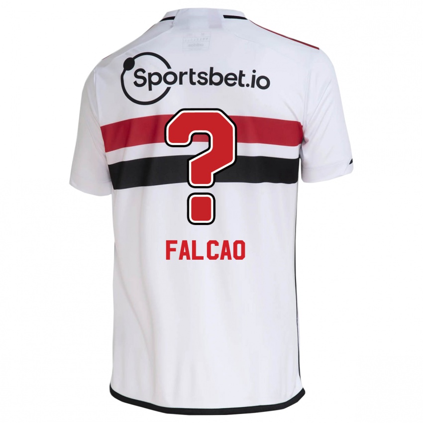 Kinder Gabriel Falcão #0 Weiß Heimtrikot Trikot 2023/24 T-Shirt Belgien