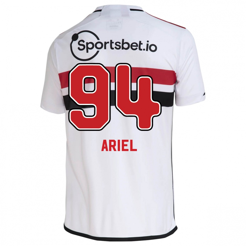 Enfant Maillot Ariel #94 Blanc Tenues Domicile 2023/24 T-Shirt Belgique