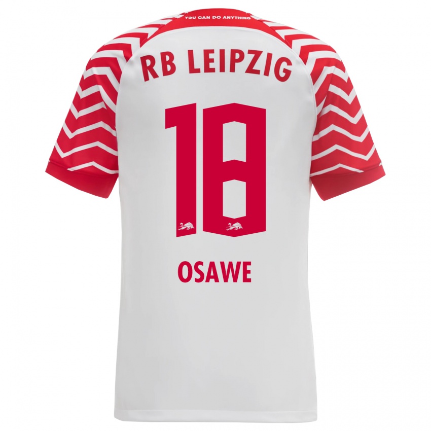 Kinderen Winners Osawe #18 Wit Thuisshirt Thuistenue 2023/24 T-Shirt België