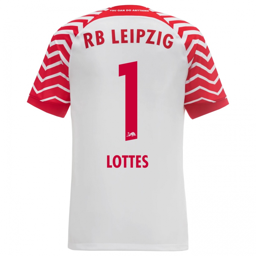 Kinder Benjamin Lottes #1 Weiß Heimtrikot Trikot 2023/24 T-Shirt Belgien