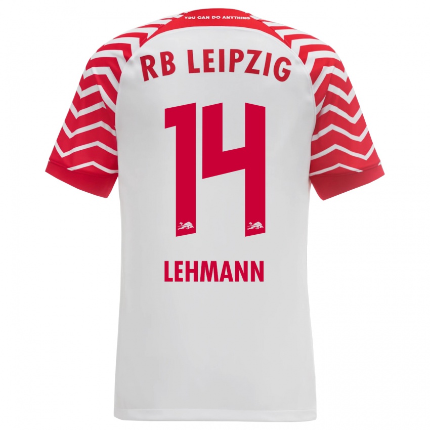 Kinder Noah Lehmann #14 Weiß Heimtrikot Trikot 2023/24 T-Shirt Belgien
