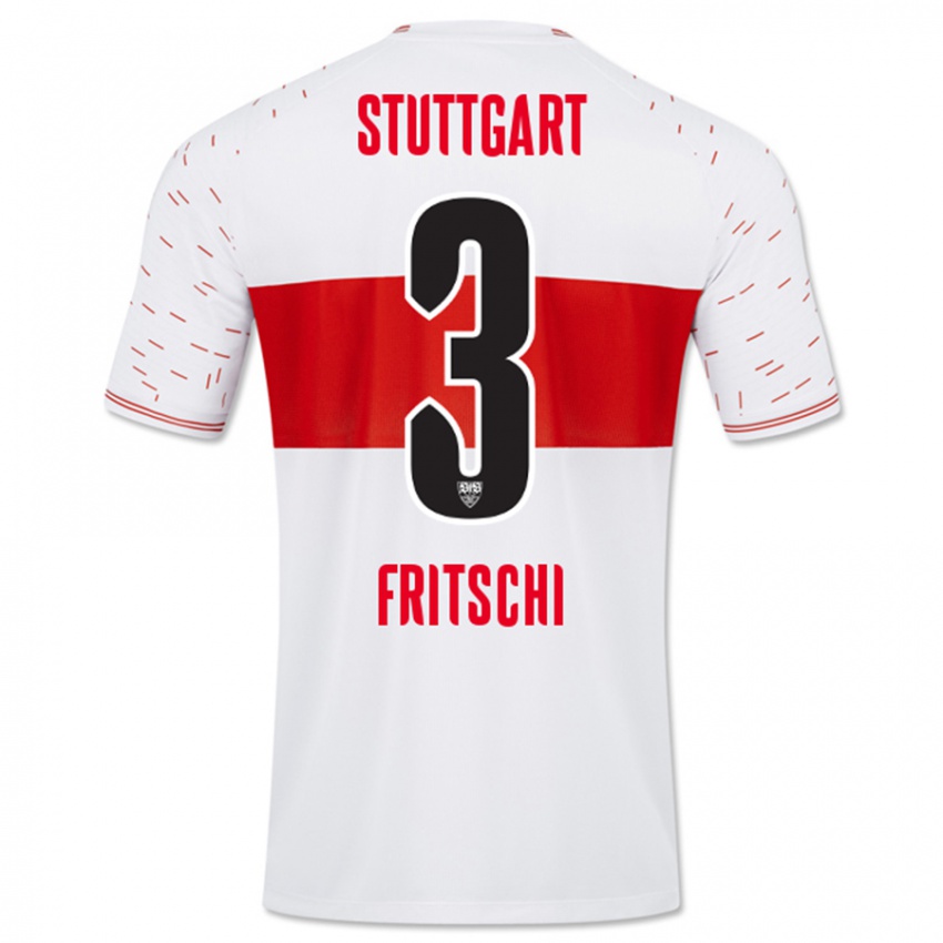 Kinder Paulo Fritschi #3 Weiß Heimtrikot Trikot 2023/24 T-Shirt Belgien