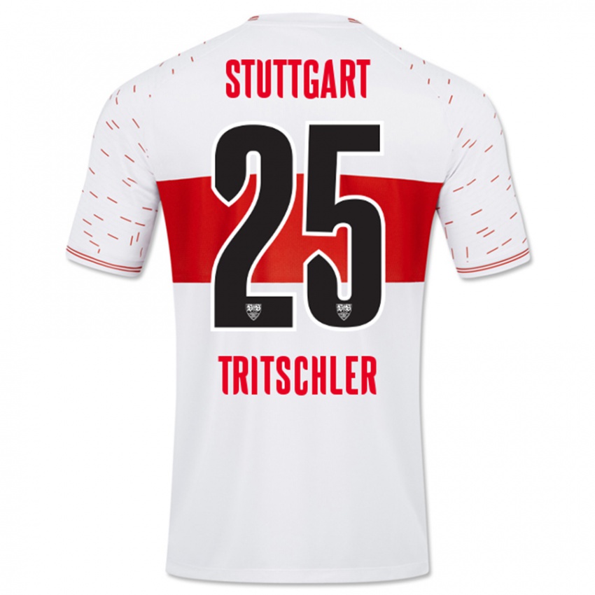 Kinder David Tritschler #25 Weiß Heimtrikot Trikot 2023/24 T-Shirt Belgien