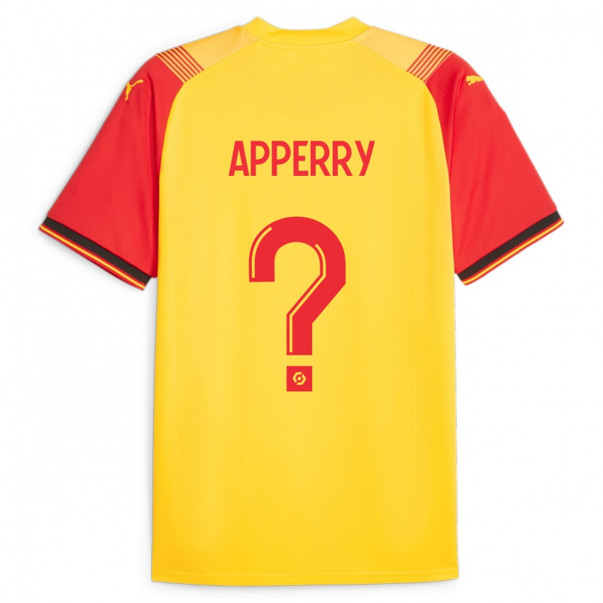 Kinder Marceau Apperry #0 Gelb Heimtrikot Trikot 2023/24 T-Shirt Belgien