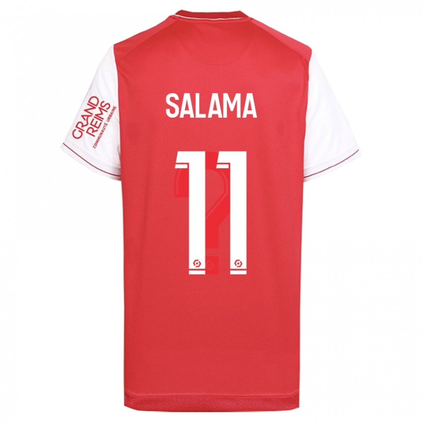 Kinder Amine Salama #11 Rot Heimtrikot Trikot 2023/24 T-Shirt Belgien