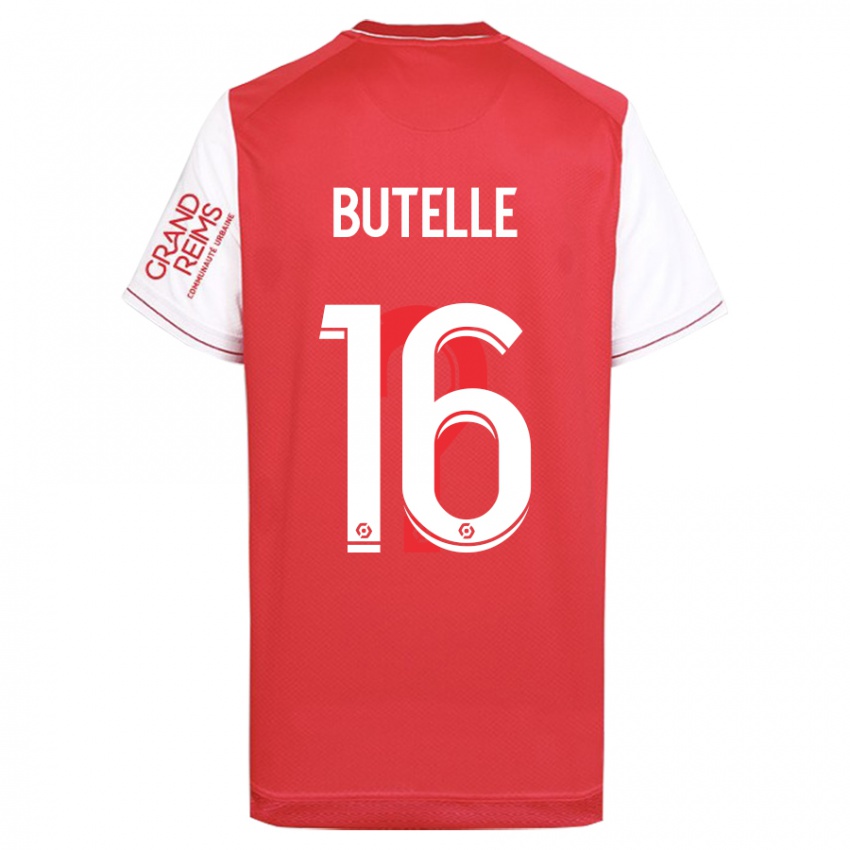 Kinder Ludovic Butelle #16 Rot Heimtrikot Trikot 2023/24 T-Shirt Belgien