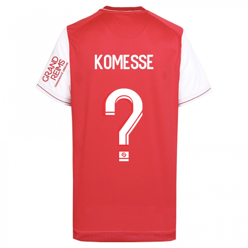 Kinder Josias Sabone Komesse #0 Rot Heimtrikot Trikot 2023/24 T-Shirt Belgien
