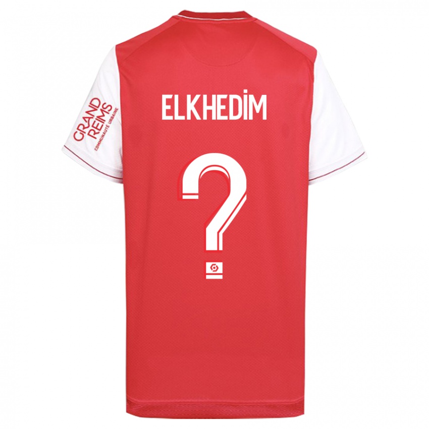 Kinder Abdenoor Elkhedim #0 Rot Heimtrikot Trikot 2023/24 T-Shirt Belgien