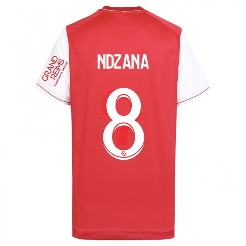Kinder Colette Ndzana Fegue #8 Rot Heimtrikot Trikot 2023/24 T-Shirt Belgien