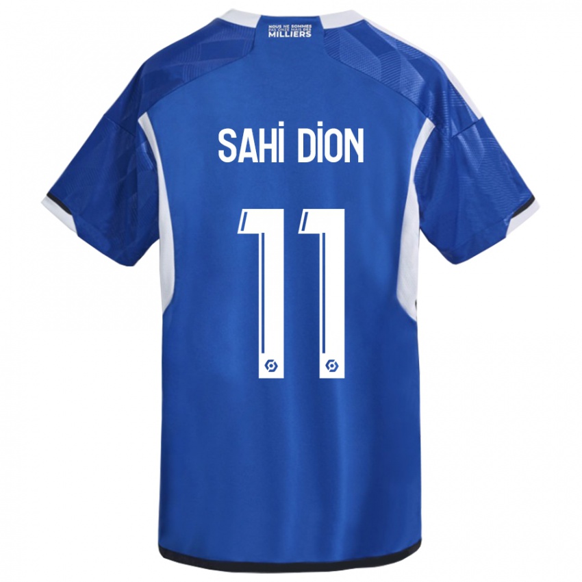 Kinder Moïse Sahi Dion #11 Blau Heimtrikot Trikot 2023/24 T-Shirt Belgien