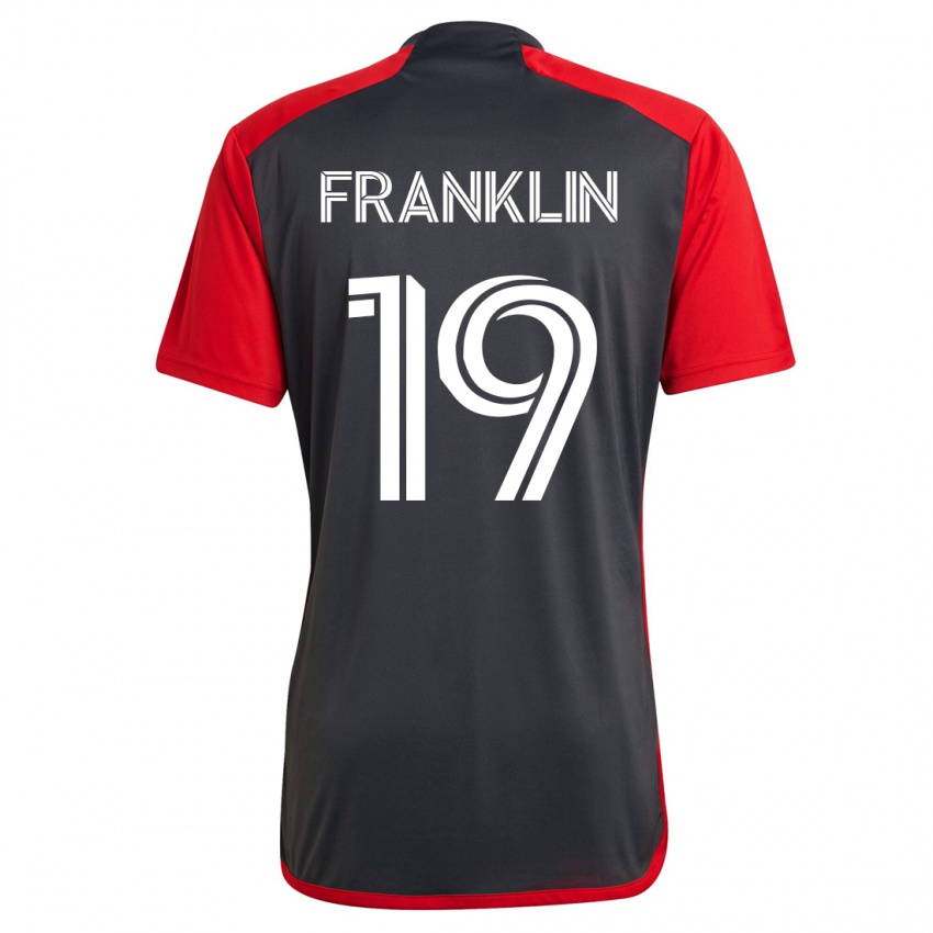 Kinder Kobe Franklin #19 Grau Heimtrikot Trikot 2023/24 T-Shirt Belgien