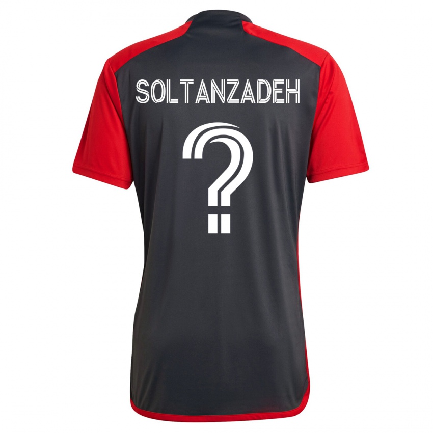Kinderen Shayan Soltanzadeh #0 Grijs Thuisshirt Thuistenue 2023/24 T-Shirt België