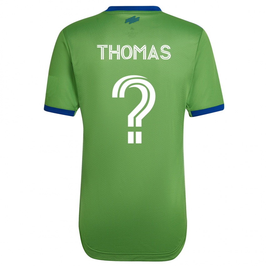 Kinder Andrew Thomas #0 Grün Heimtrikot Trikot 2023/24 T-Shirt Belgien