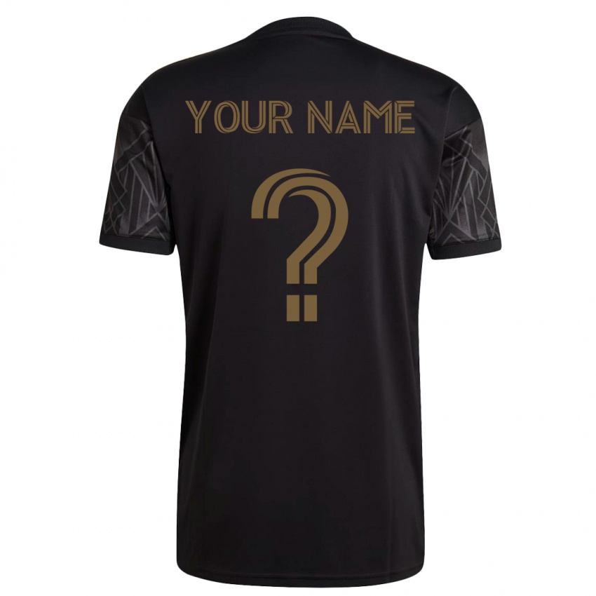 Kinder Ihren Namen #0 Schwarz Heimtrikot Trikot 2023/24 T-Shirt Belgien