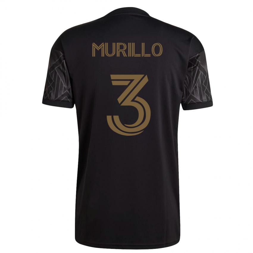 Kinder Jesús Murillo #3 Schwarz Heimtrikot Trikot 2023/24 T-Shirt Belgien