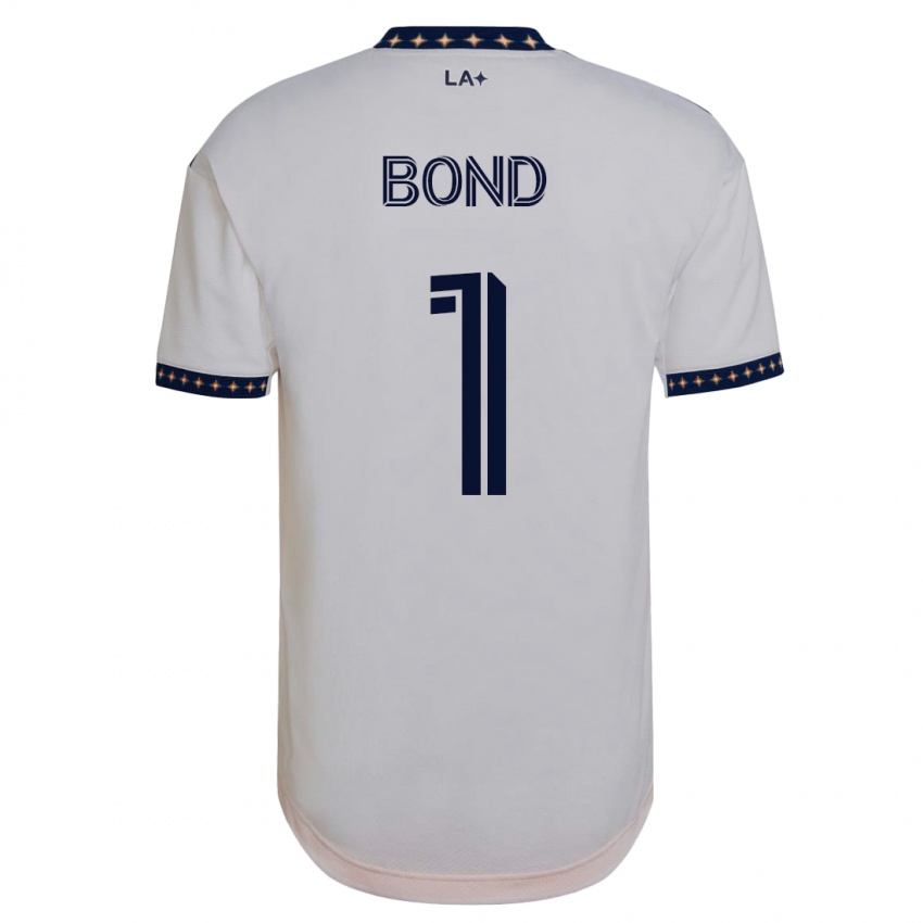 Kinder Jonathan Bond #1 Weiß Heimtrikot Trikot 2023/24 T-Shirt Belgien