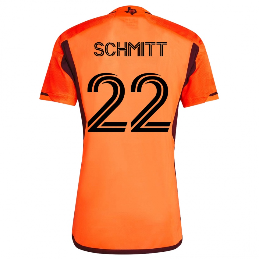 Kinder Tate Schmitt #22 Orangefarben Heimtrikot Trikot 2023/24 T-Shirt Belgien