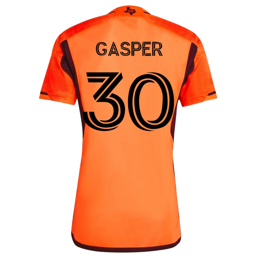 Enfant Maillot Chase Gasper #30 Orange Tenues Domicile 2023/24 T-Shirt Belgique