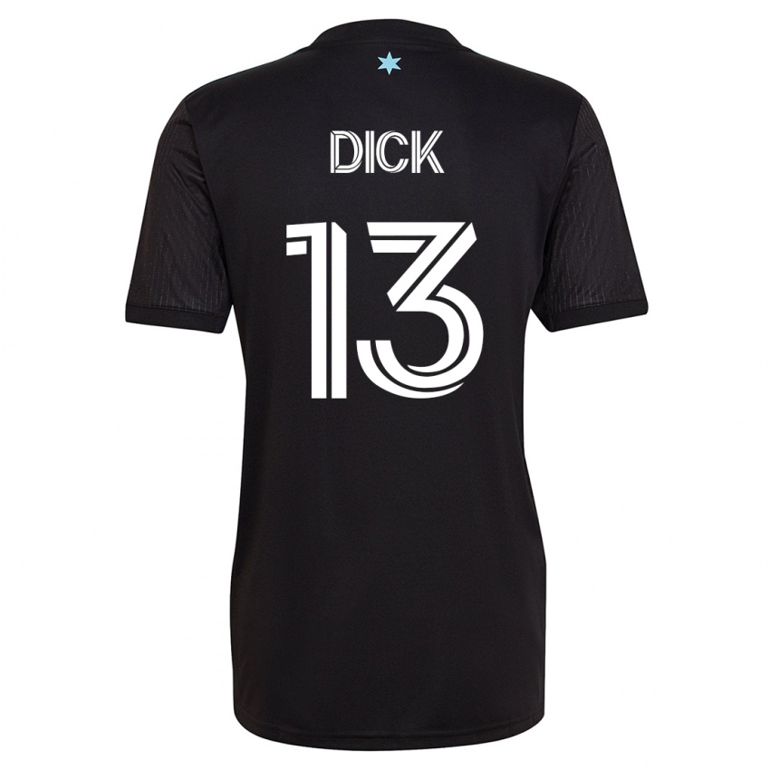 Kinderen Eric Dick #13 Zwart Thuisshirt Thuistenue 2023/24 T-Shirt België