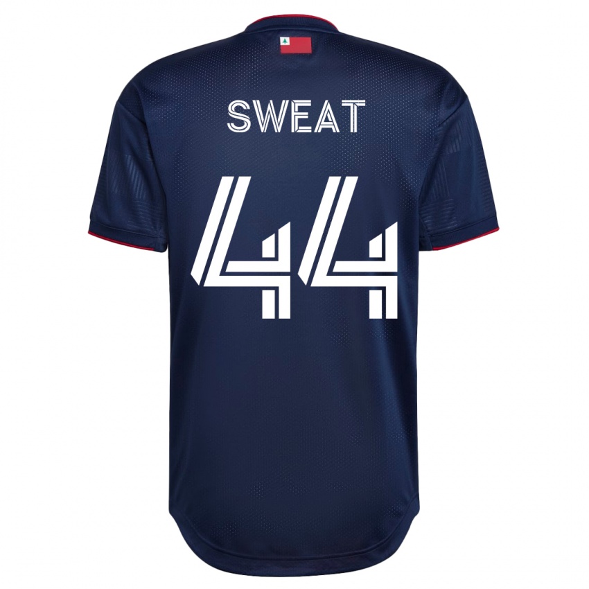 Kinderen Ben Sweat #44 Marine Thuisshirt Thuistenue 2023/24 T-Shirt België