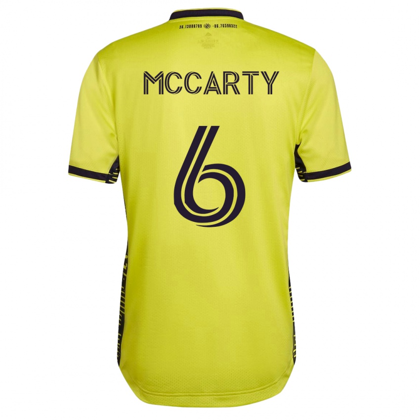 Kinder Dax Mccarty #6 Gelb Heimtrikot Trikot 2023/24 T-Shirt Belgien