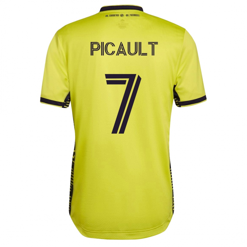 Kinder Fafà Picault #7 Gelb Heimtrikot Trikot 2023/24 T-Shirt Belgien