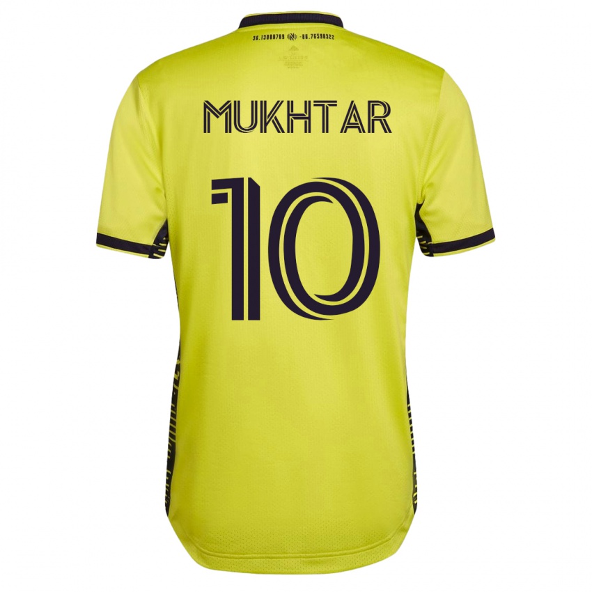 Kinderen Hany Mukhtar #10 Geel Thuisshirt Thuistenue 2023/24 T-Shirt België