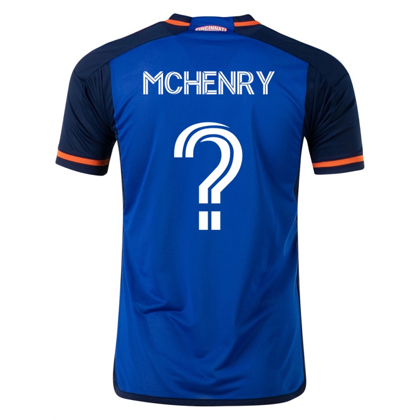 Kinderen Nicholas Mchenry #0 Blauw Thuisshirt Thuistenue 2023/24 T-Shirt België