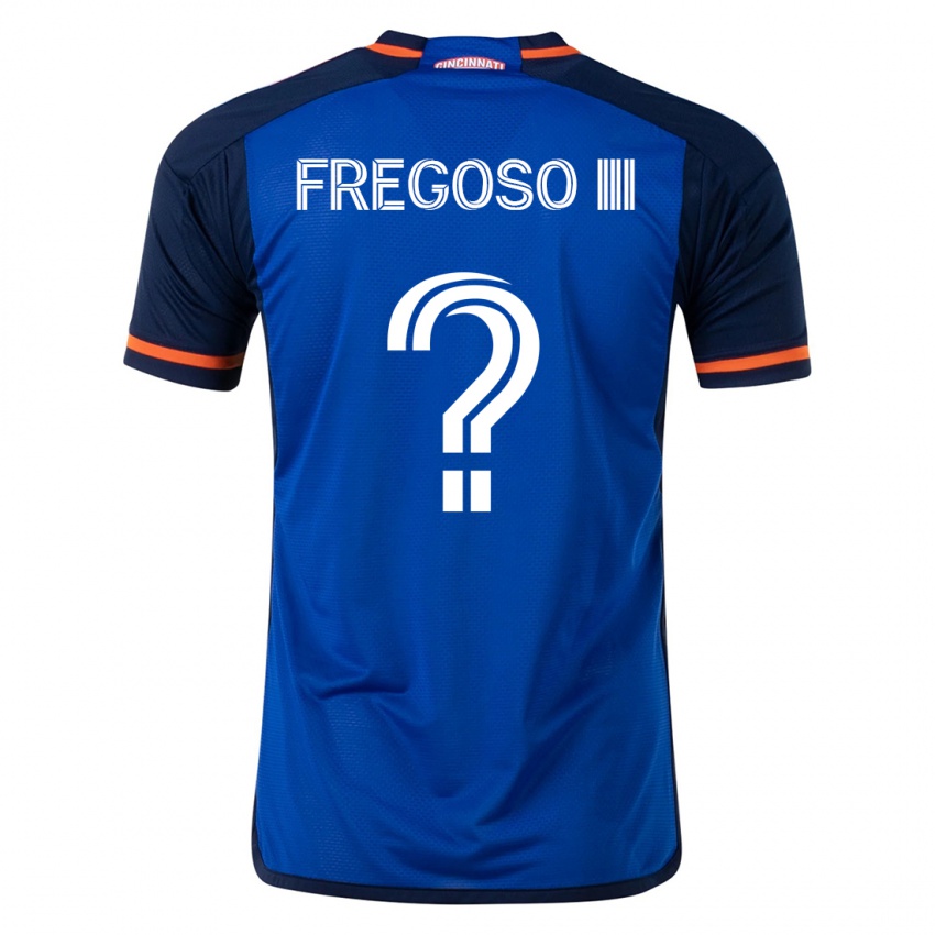 Kinderen Arturo Fregoso Iii #0 Blauw Thuisshirt Thuistenue 2023/24 T-Shirt België