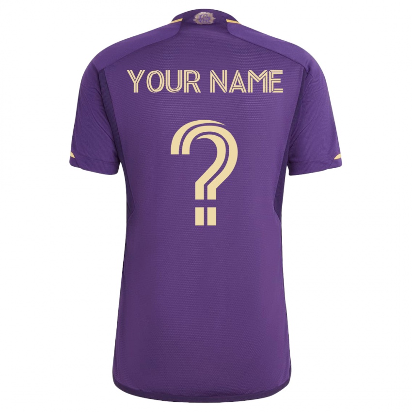 Kinder Ihren Namen #0 Violett Heimtrikot Trikot 2023/24 T-Shirt Belgien