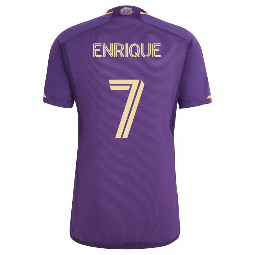 Kinder Ramiro Enrique #7 Violett Heimtrikot Trikot 2023/24 T-Shirt Belgien