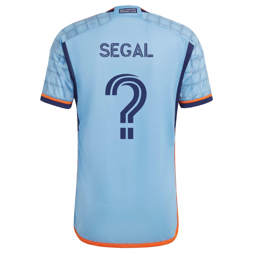 Kinder Gabriel Segal #0 Blau Heimtrikot Trikot 2023/24 T-Shirt Belgien