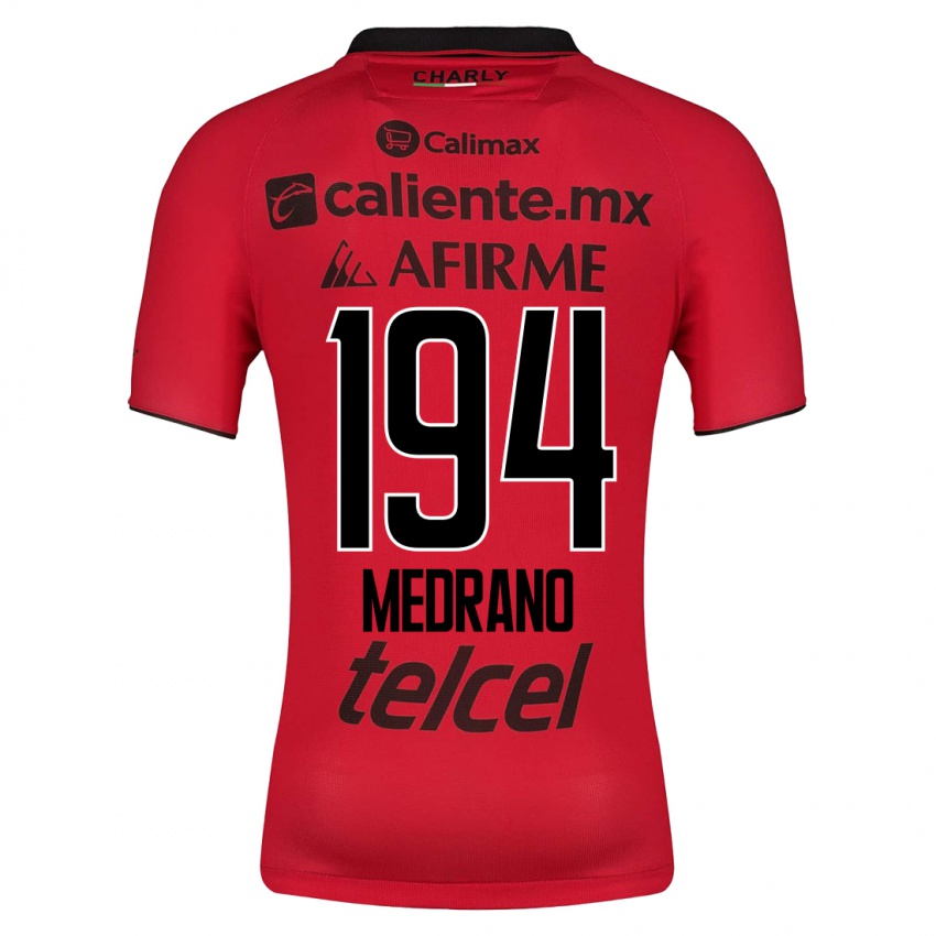 Kinder Luis Medrano #194 Rot Heimtrikot Trikot 2023/24 T-Shirt Belgien