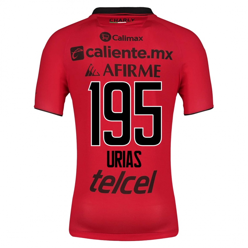 Kinder Héctor Urías #195 Rot Heimtrikot Trikot 2023/24 T-Shirt Belgien
