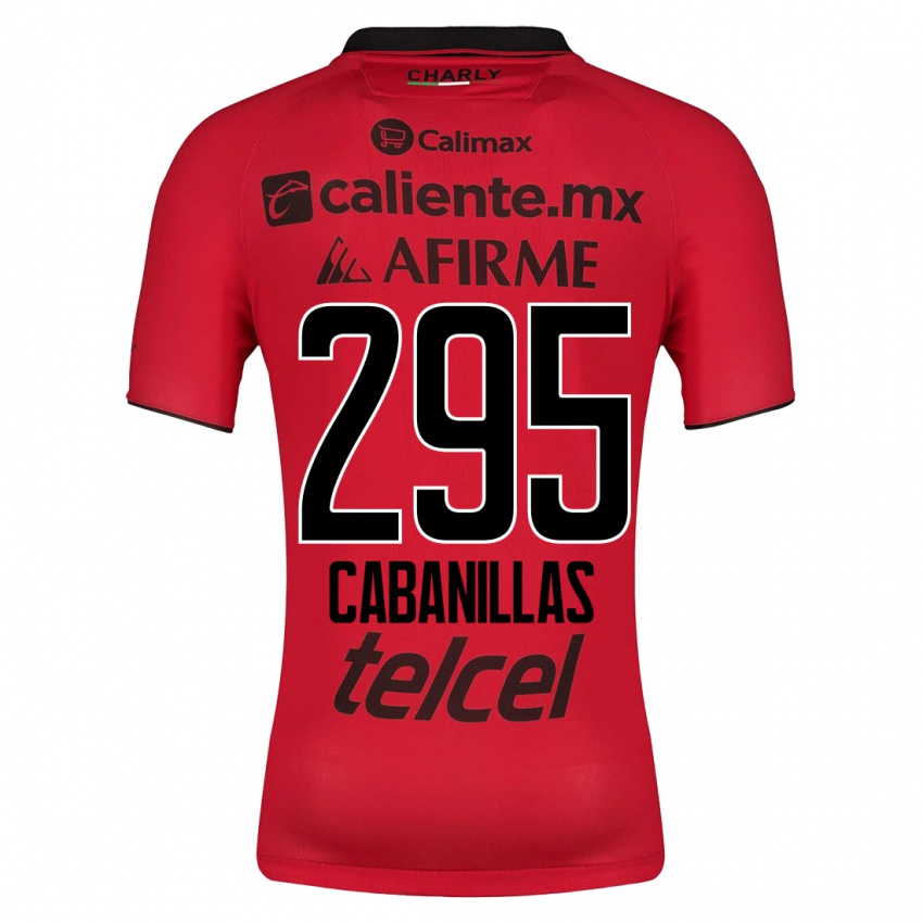 Enfant Maillot Osvaldo Cabanillas #295 Rouge Tenues Domicile 2023/24 T-Shirt Belgique