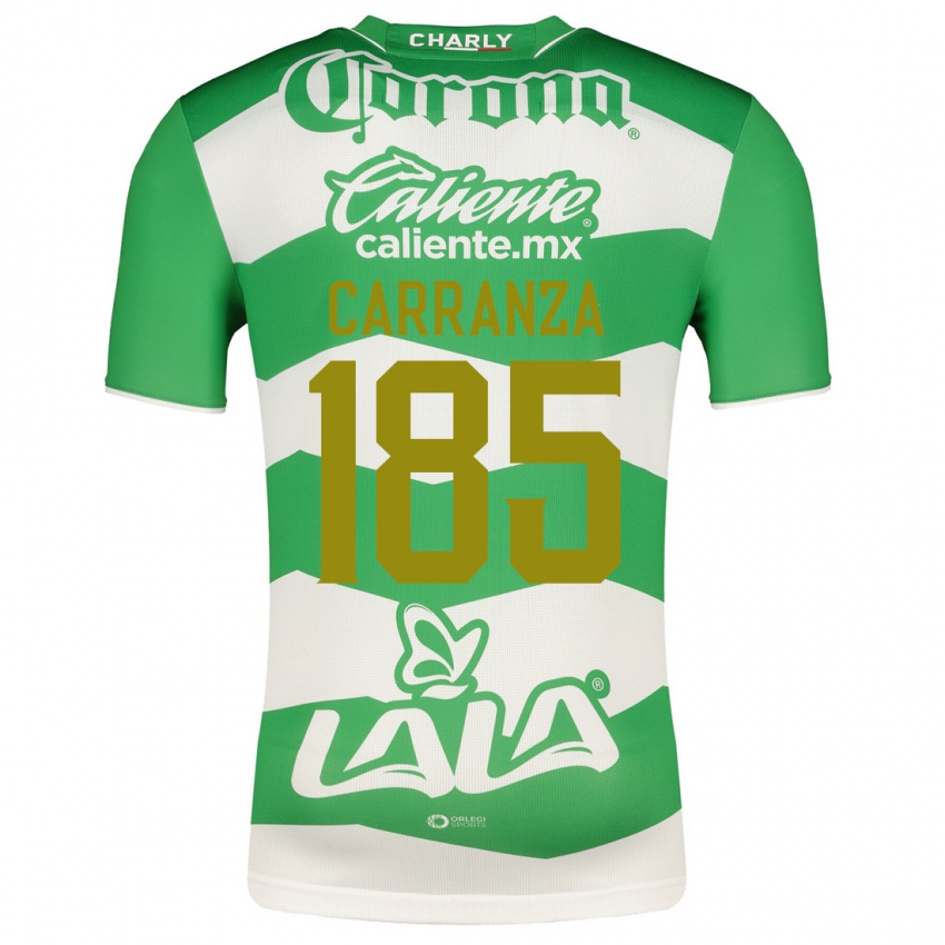 Kinder Héctor Carranza #185 Grün Heimtrikot Trikot 2023/24 T-Shirt Belgien