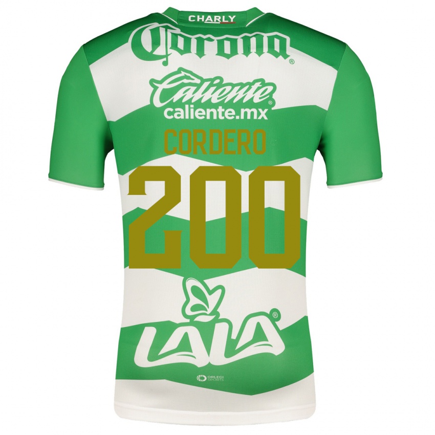 Kinder Mario Cordero #200 Grün Heimtrikot Trikot 2023/24 T-Shirt Belgien