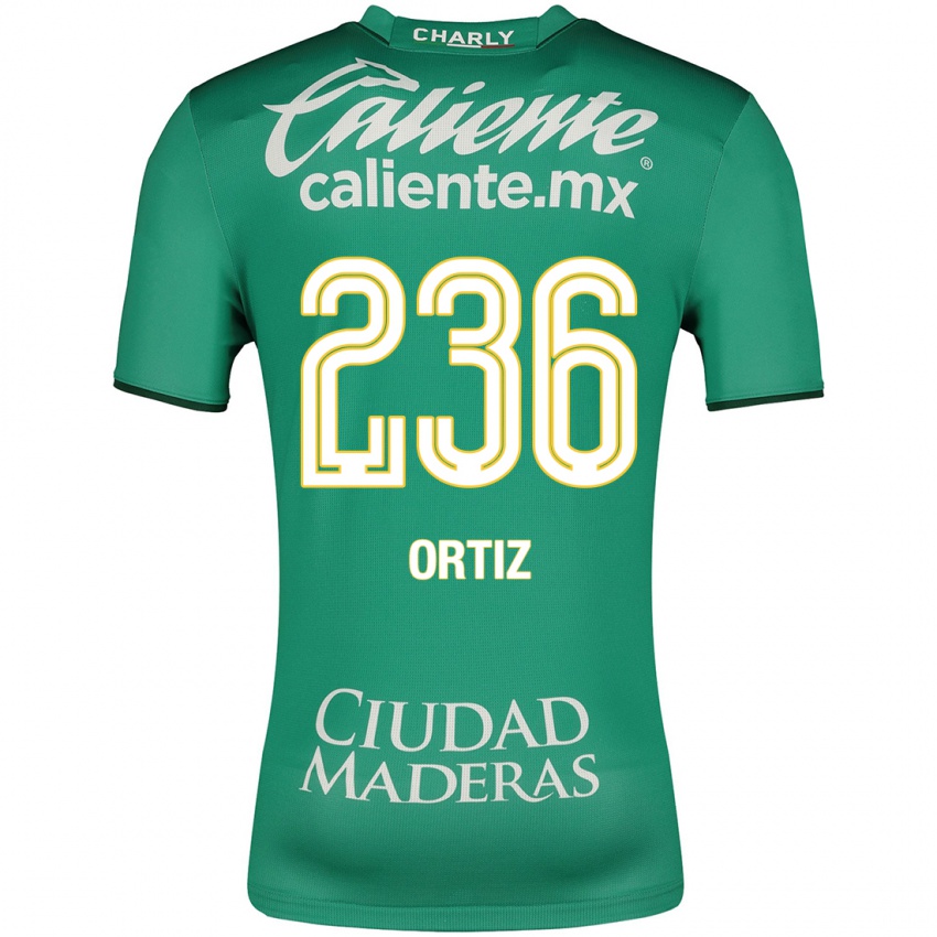 Kinder Youssef Ortiz #236 Grün Heimtrikot Trikot 2023/24 T-Shirt Belgien