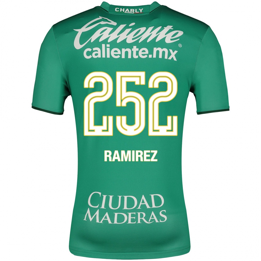 Kinder Luis Ramírez #252 Grün Heimtrikot Trikot 2023/24 T-Shirt Belgien