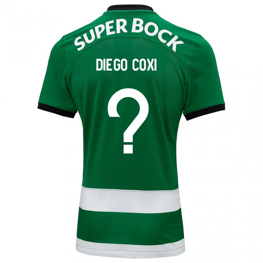 Kinder Diego Coxi #0 Grün Heimtrikot Trikot 2023/24 T-Shirt Belgien