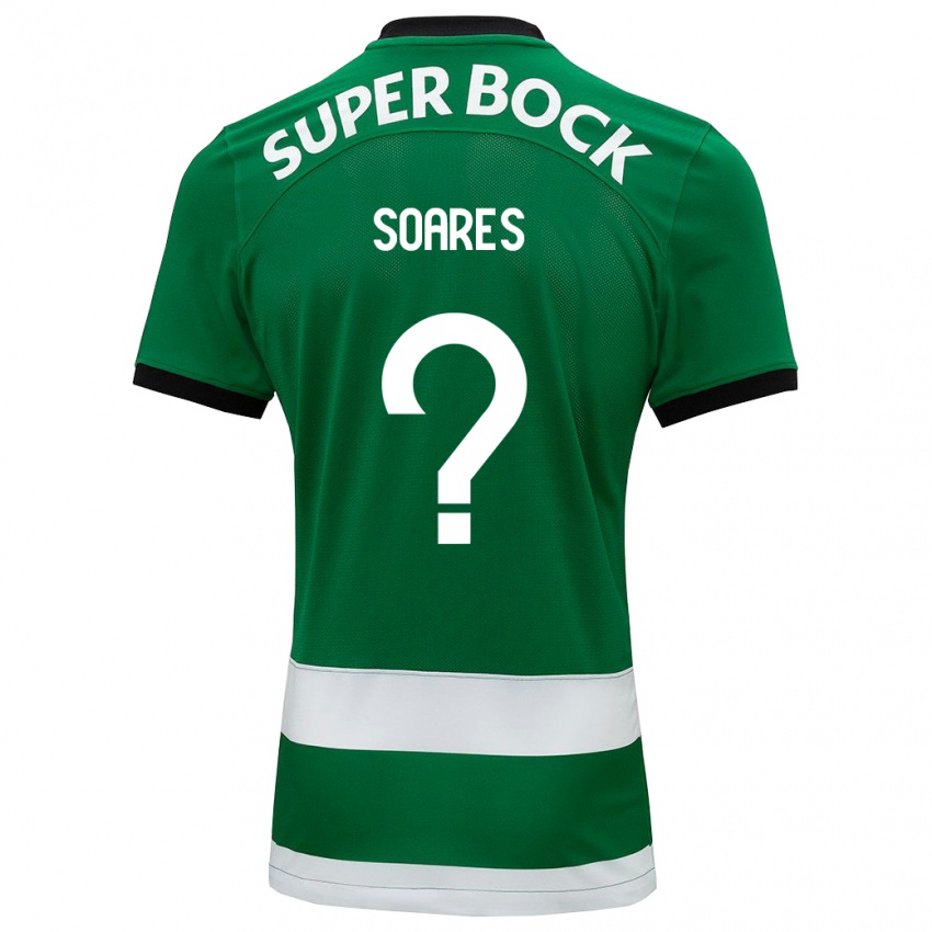 Kinder Simão Soares #0 Grün Heimtrikot Trikot 2023/24 T-Shirt Belgien