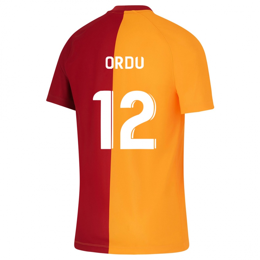 Kinder Atakan Ordu #12 Orangefarben Heimtrikot Trikot 2023/24 T-Shirt Belgien