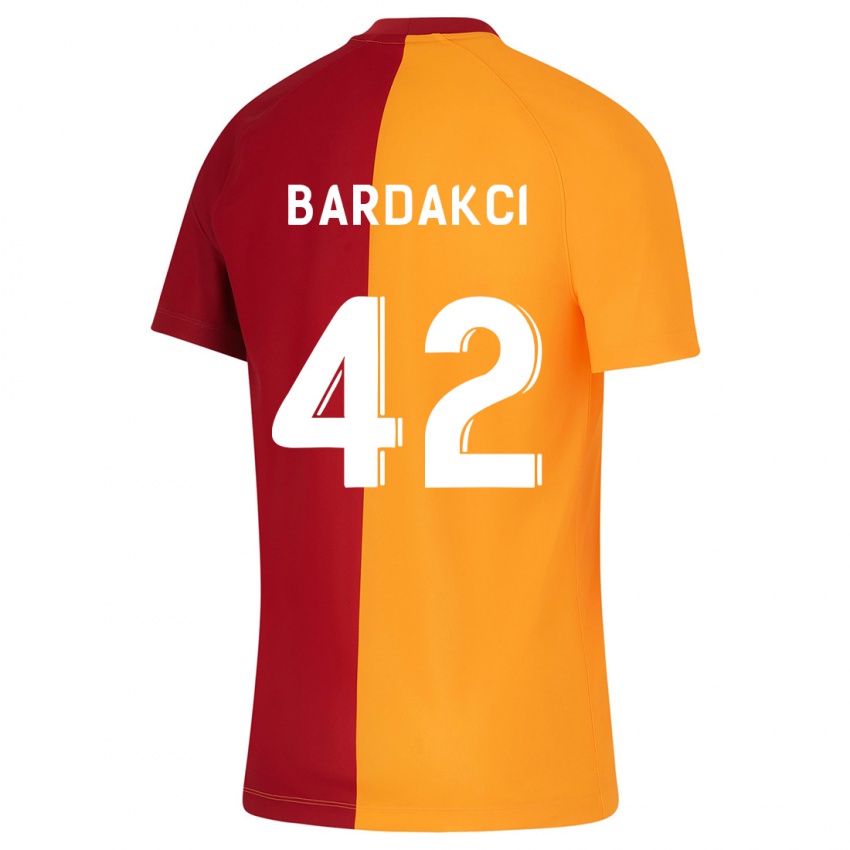 Kinder Abdülkerim Bardakcı #42 Orangefarben Heimtrikot Trikot 2023/24 T-Shirt Belgien